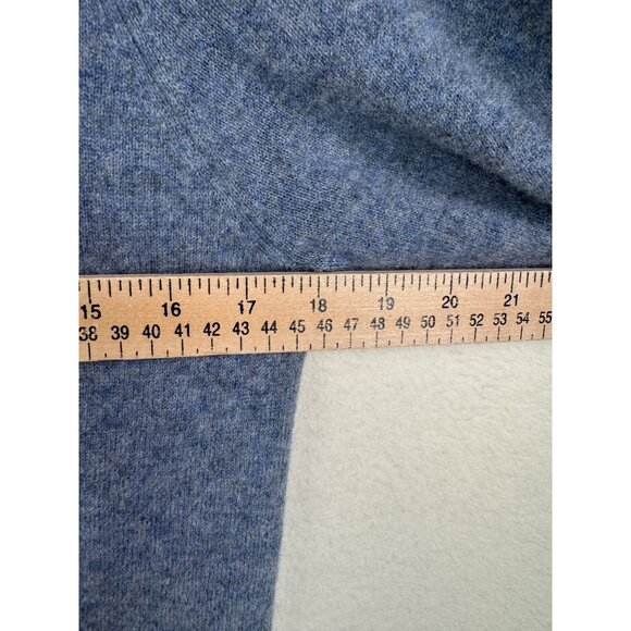 Bella Dahl Women's 100% Cashmere Blue Hoodie Sweater Dress Size S - Picture 4 of 7